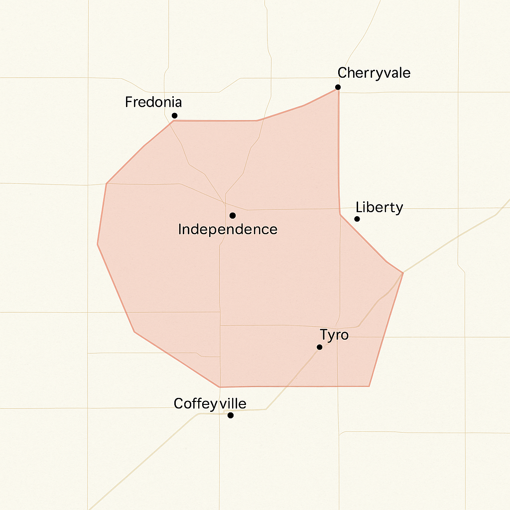 Service Area Map